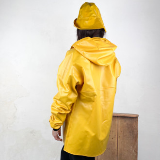 Yellow oilskin