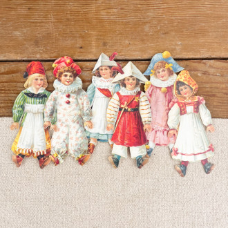 Pack of 6 disguised children's bookmarks