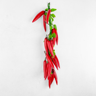 Red pepper garland