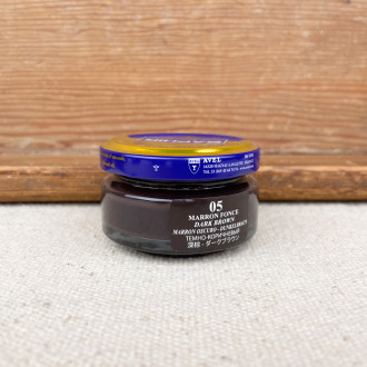 Dark brown surfine cream Saphir