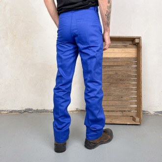 Pantalon de travail bleu Bugatti