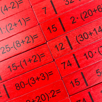 Mathematical dominoes