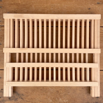 Égouttoir pliant en bois