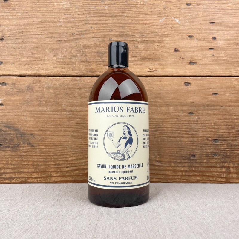 savon de marseille liquide sans parfum