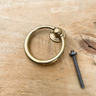 brass ring handle