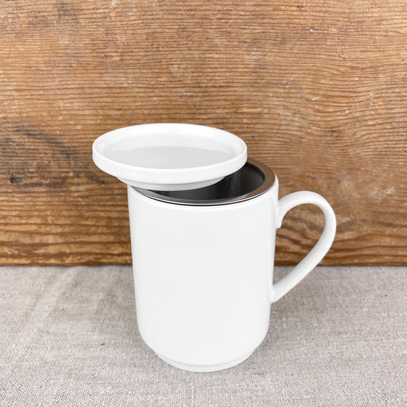 ANCIENNE TISANIÈRE EN porcelaine blanche EUR 12,00 - FR