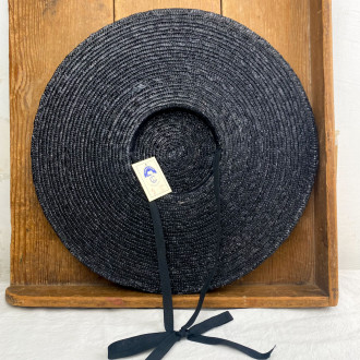 Black Provencal hat