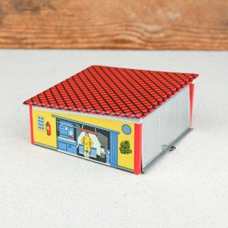 Toy Miniature metal garage
