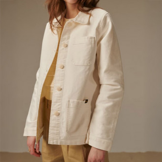 Mont Saint Michel Women's unbleached moleskin jacket
