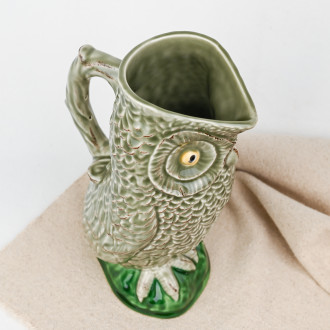 Pitcher Bordallo Pinheiro owl