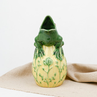 Carafe Bordallo Pinheiro grenouille