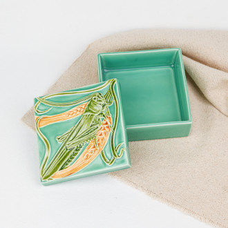 Grasshopper and Wheat Box Bordallo Pinheiro