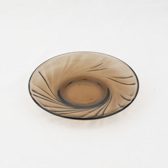 soucoupe en verre duralex