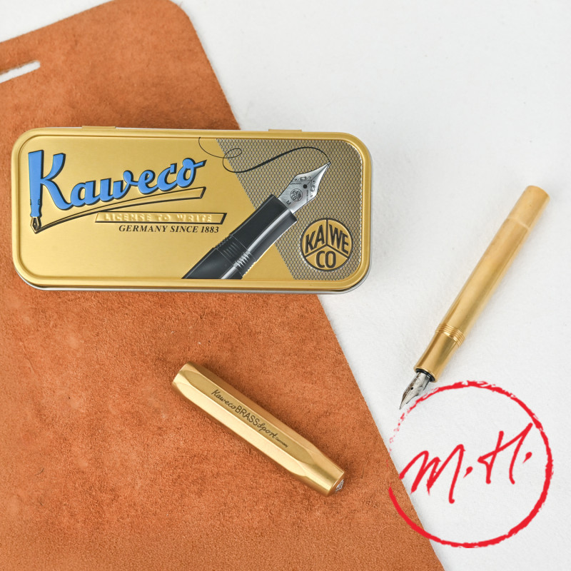 Kaweco Sport brass fountain pen