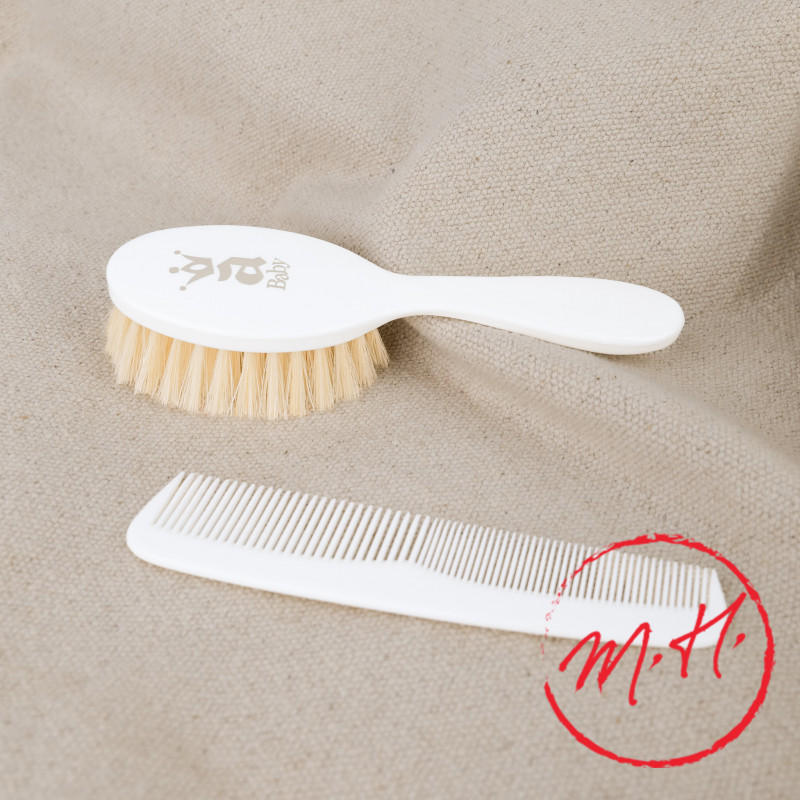 Ensemble brosse et peigne pour bébé