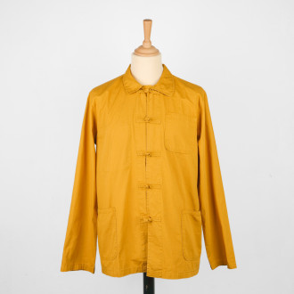 Veste bleu de chine jaune