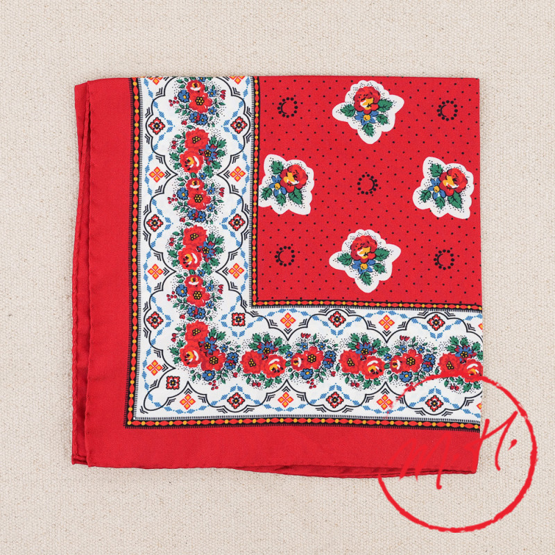 Souleiado silk Provencal square 45 cm