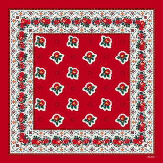 Souleiado silk Provencal square 45 cm