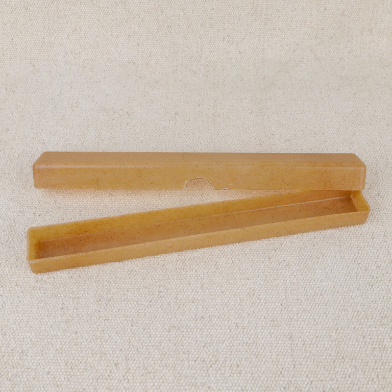 Étui à brosse à dents en bois d'épicéa liquide