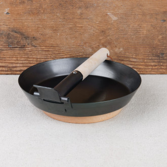 Bivouac utensil carbon steel open fire induction compatible