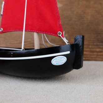 Détails bateau misainier Tirot