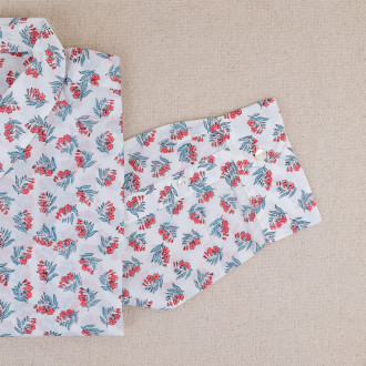 Provençal shirt with flowers