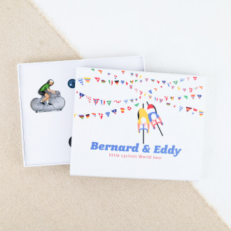 Jeu de billes cyclistes - tour de france coffret
