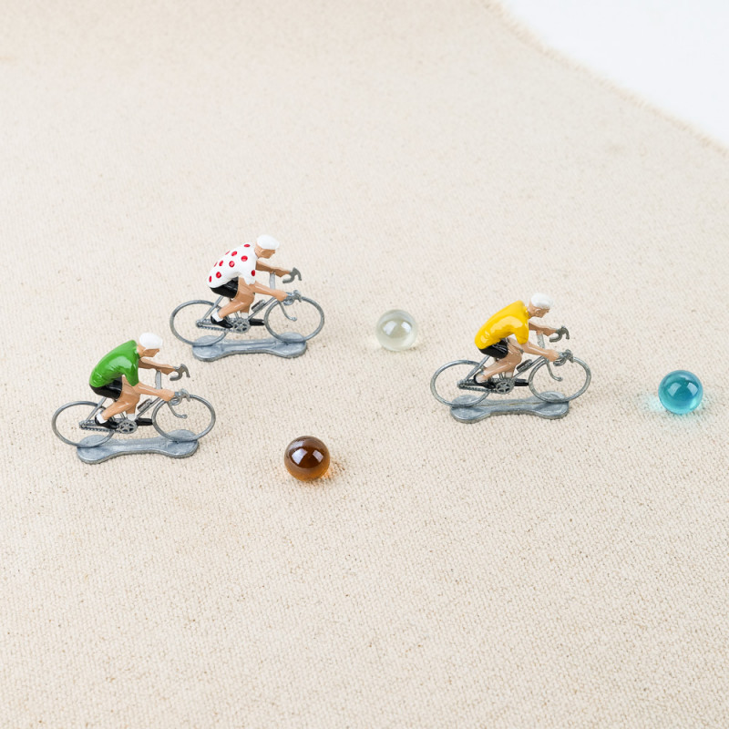 Jeu de billes cyclistes - tour de france coffret