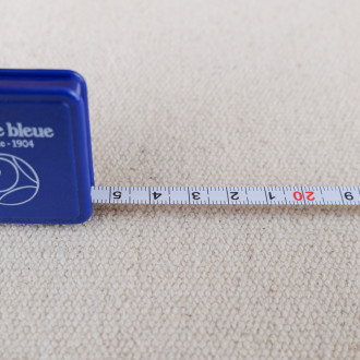 Porte-clés mètre à pétanque Boule Bleue