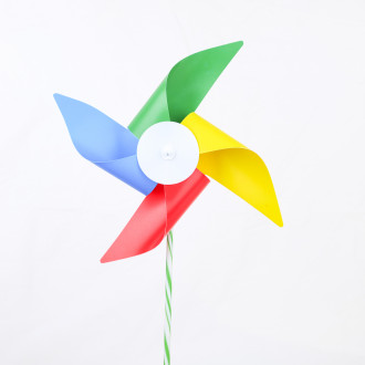 Plastic windmill made in Italy