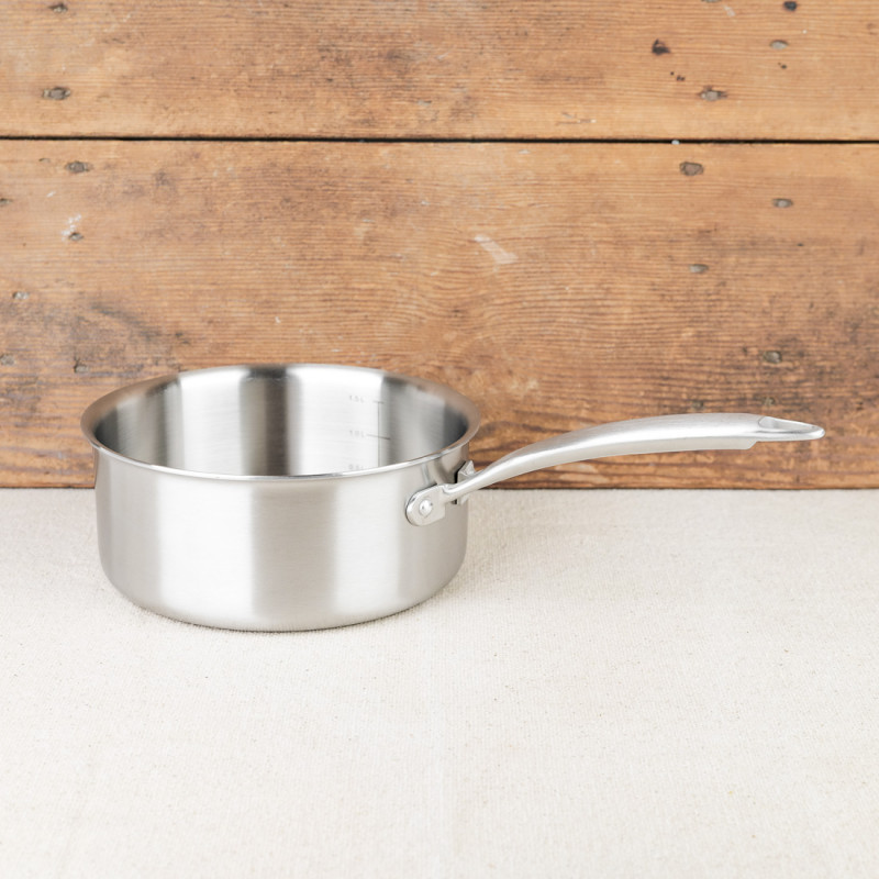 casserole inox menastyl triply 18cm