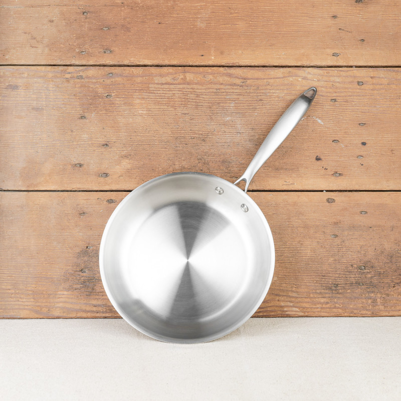 Menastyl stainless steel triply pan 24 cm