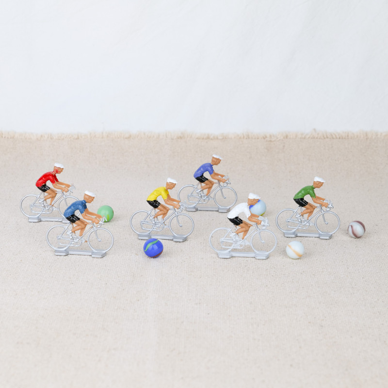Cycling marble set