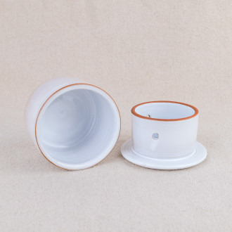 Beurrier à eau céramique normand