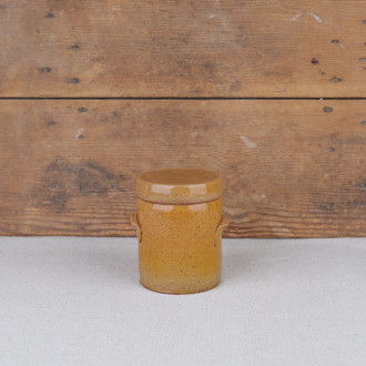 0.5L stoneware jar with lid