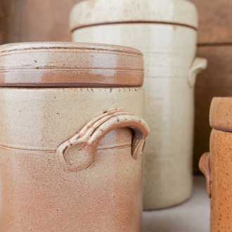 Pot en grès normand vintage
