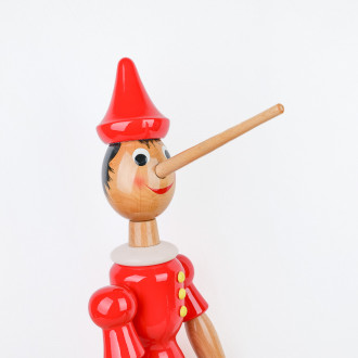 Giant wooden Pinocchio nose Italy