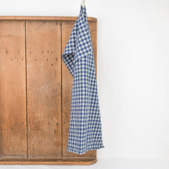 Gingham tea towel