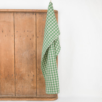 Gingham tea towel