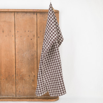 Gingham tea towel