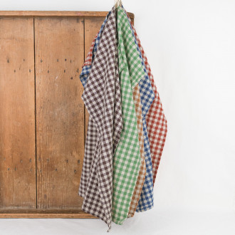 Gingham tea towel