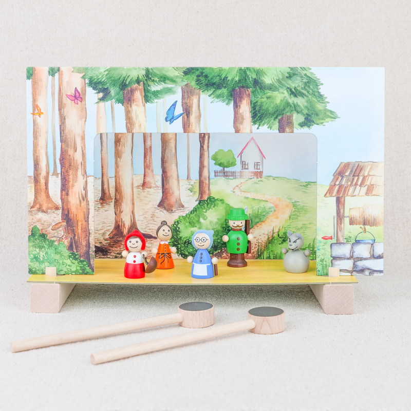 Théâtre magnétique Petit Chaperon Rouge