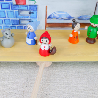 Théâtre Petit Chaperon Rouge magnetic