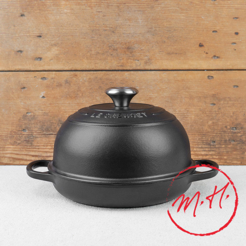 Cocotte a pain fonte émaillée noir