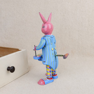 Vintage mechanical beater bunny