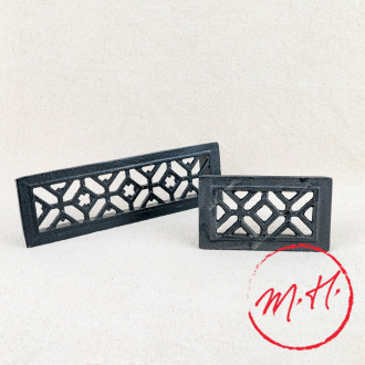 Grille d'air en fonte à encastrer