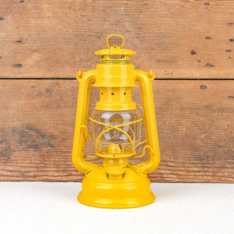 Lampe tempête jaune