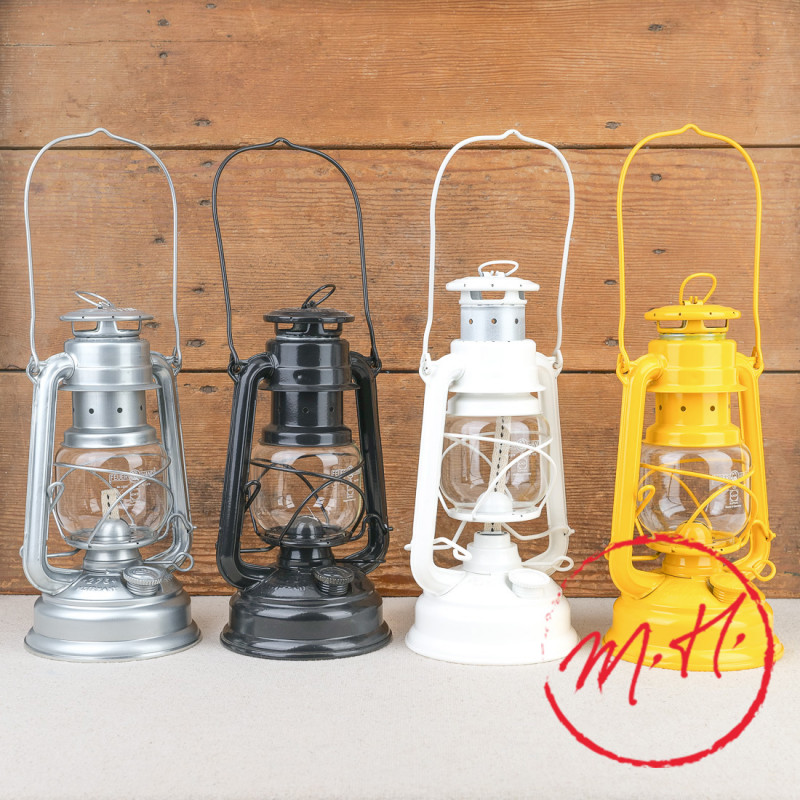Galvanized metal storm light