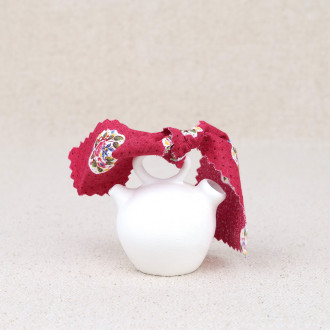 Taraiette cruche du pécheur blanche