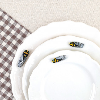 Mignardise plate, white